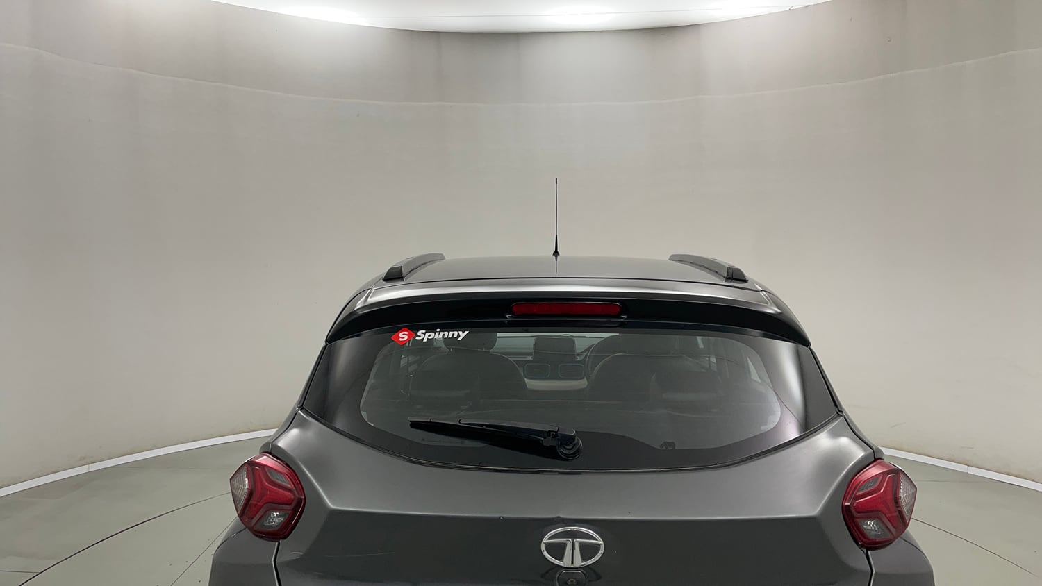 Used 2022 Tata Punch Creative Dual Tone AMT Petrol Automatic exterior BACK WINDSHIELD VIEW