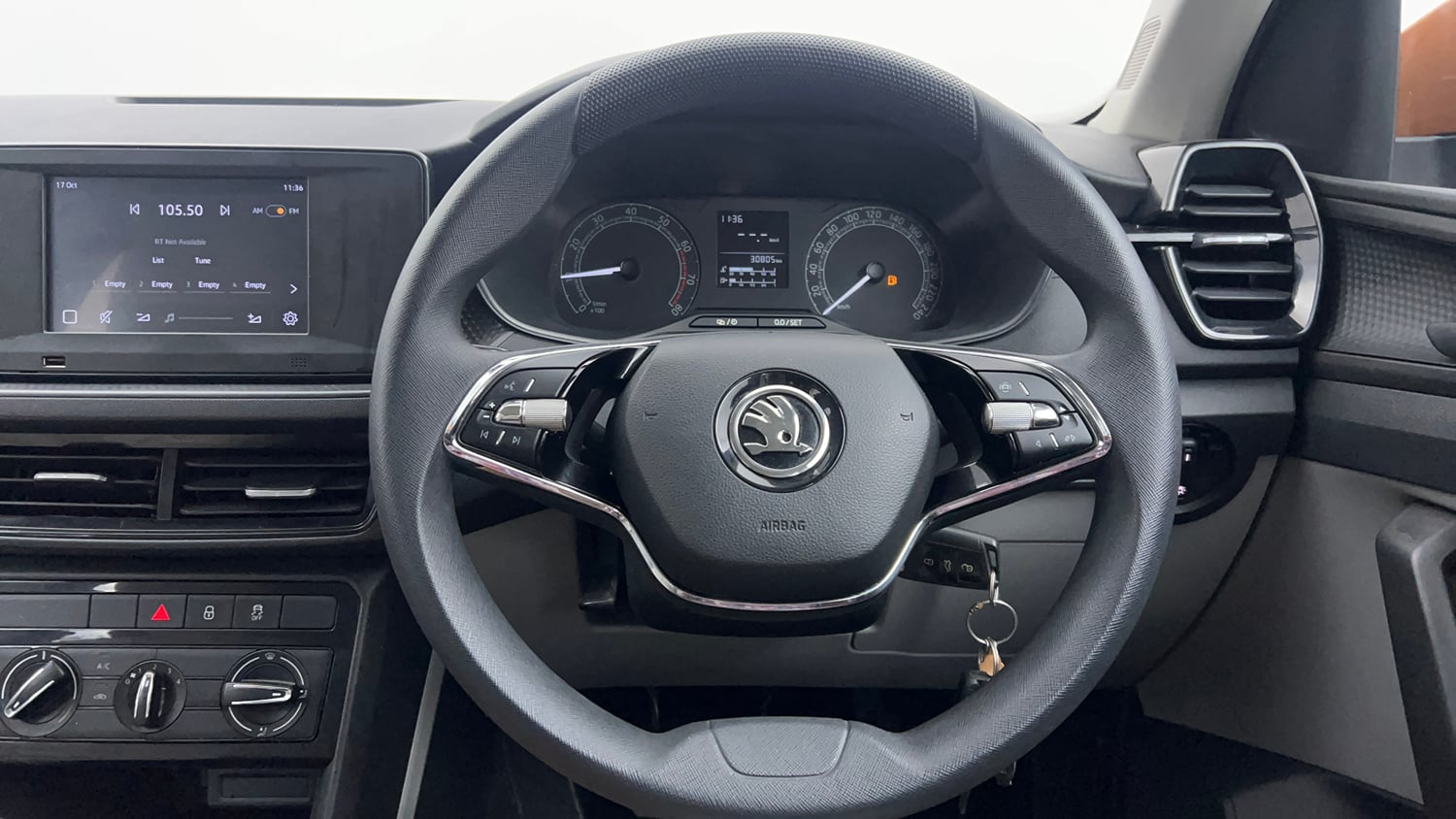 Used 2022 Skoda Kushaq Active 1.0 TSI MT Petrol Manual interior STEERING VIEW