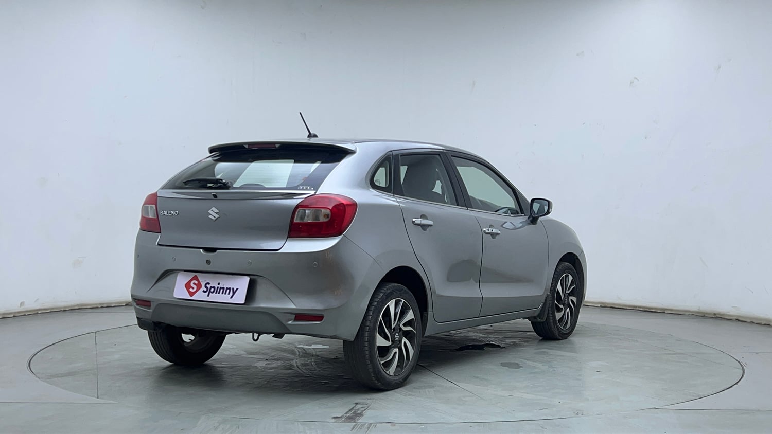 Used 2021 Maruti Suzuki Baleno Zeta Petrol Manual exterior RIGHT REAR CORNER VIEW