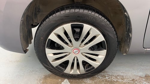 Used 2016 Maruti Suzuki Wagon R VXI Petrol Manual tyres LEFT FRONT TYRE RIM VIEW