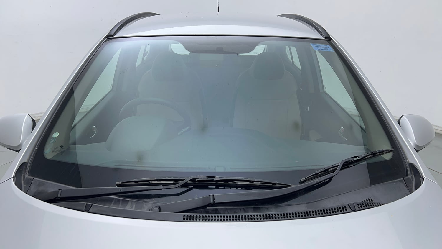 Used 2018 Hyundai Grand i10 Sportz (O) AT 1.2 Kappa VTVT Petrol Automatic exterior FRONT WINDSHIELD VIEW