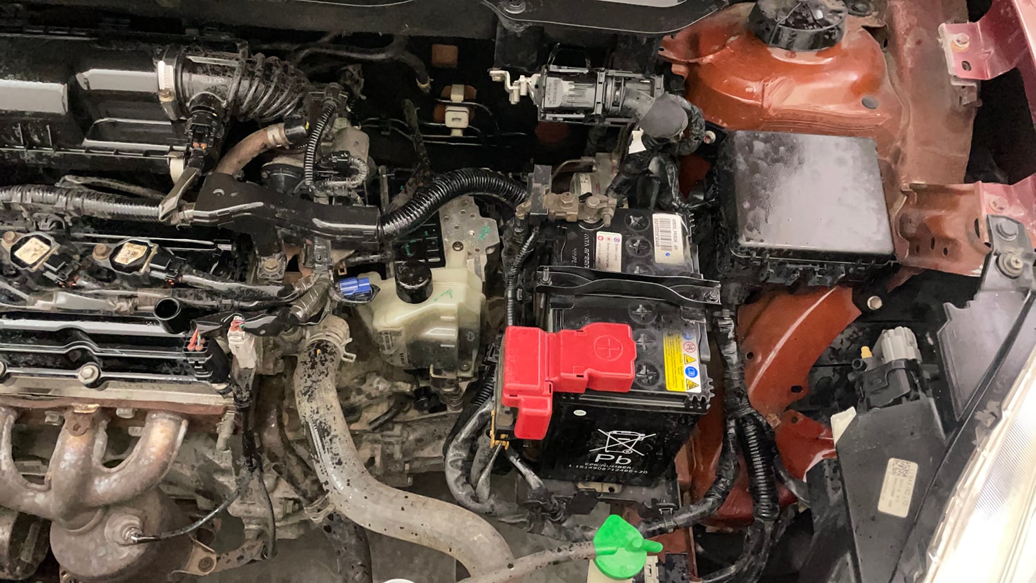 Used 2017 Maruti Suzuki Dzire ZXi AMT Petrol Automatic engine ENGINE LEFT SIDE VIEW