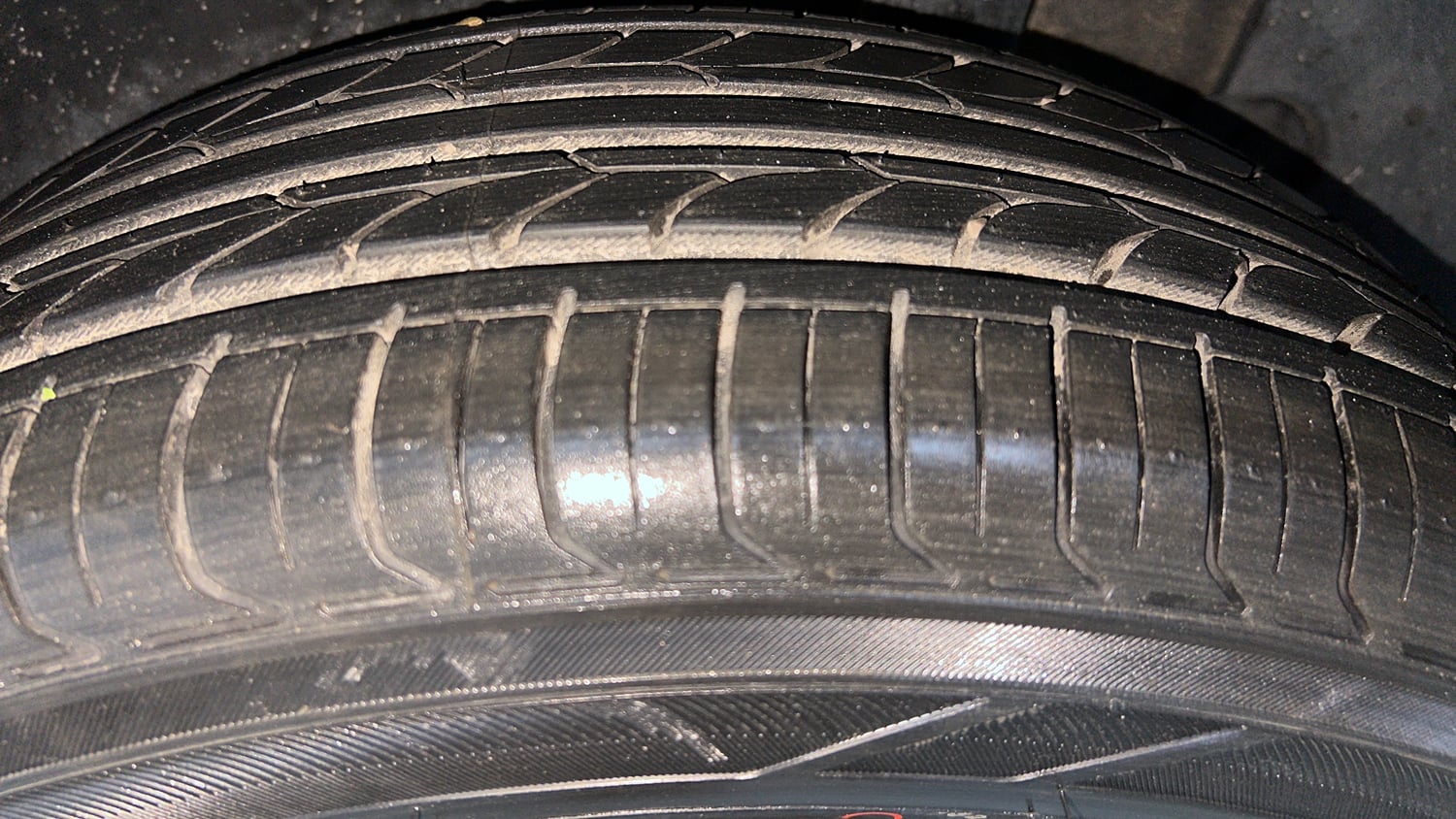 Used 2020 kia Seltos HTX IVT 1.5 Petrol Automatic tyres LEFT REAR TYRE TREAD VIEW