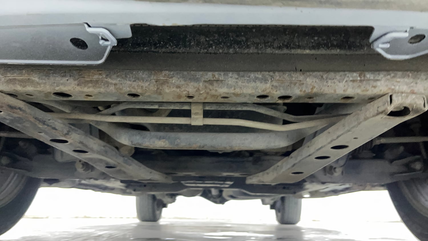 Used 2019 Toyota Innova Crysta Touring Sport Diesel AT Diesel Automatic extra FRONT LEFT UNDERBODY VIEW
