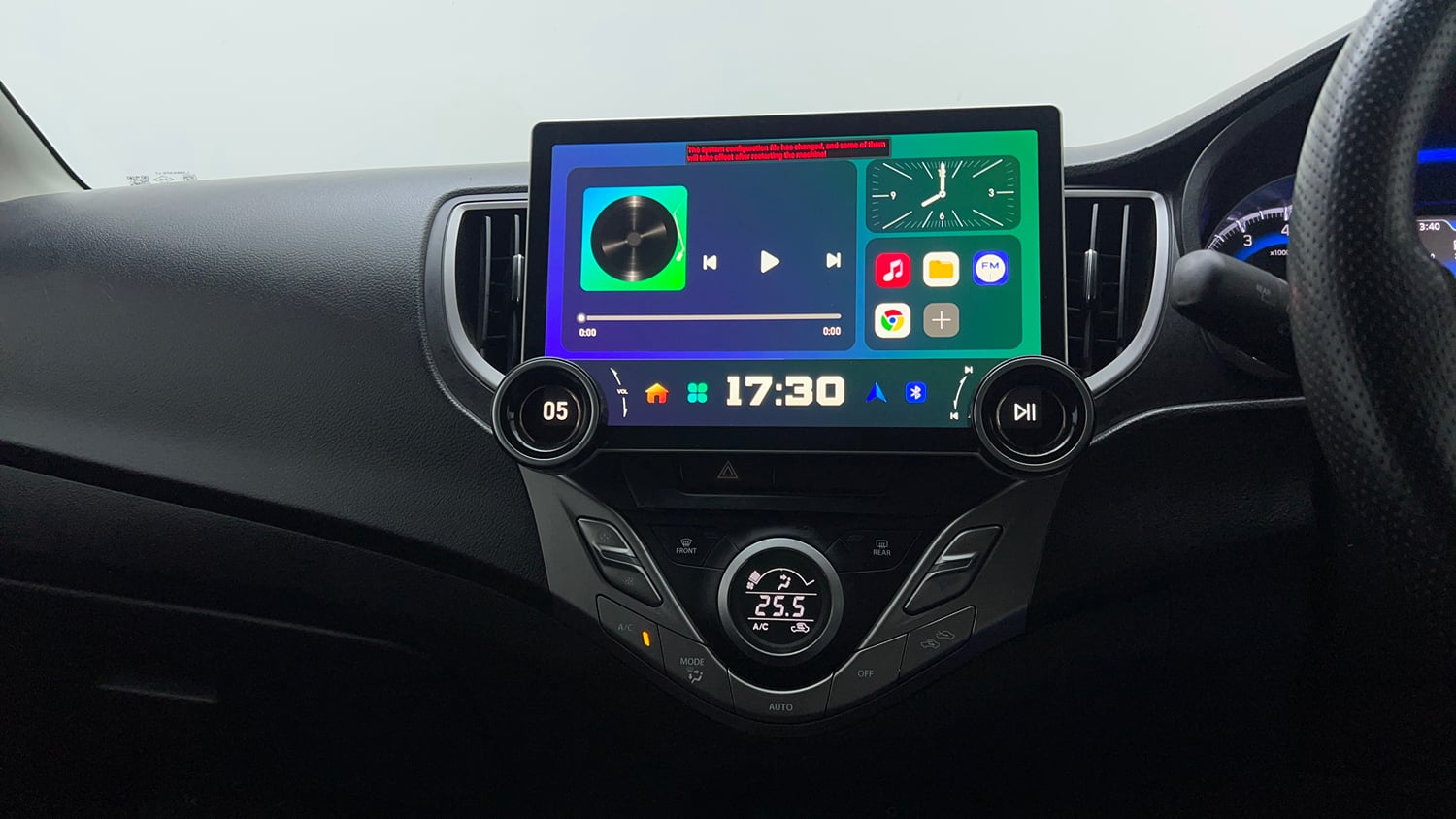 Used 2019 Maruti Suzuki Baleno Zeta Petrol Manual interior MUSIC SYSTEM & AC CONTROL VIEW