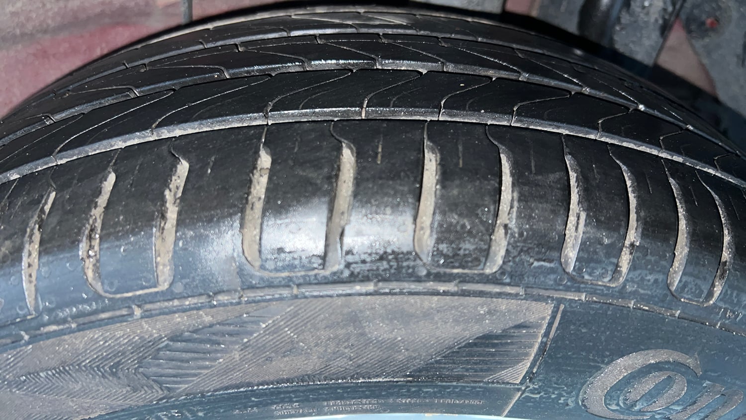 Used 2016 Hyundai i20 Active 1.2 S Petrol Manual tyres LEFT REAR TYRE TREAD VIEW