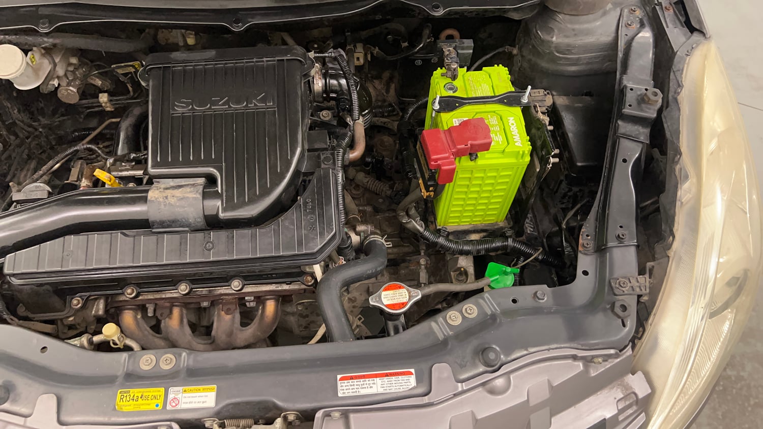Used 2016 Maruti Suzuki Swift ZXi Petrol Manual engine ENGINE LEFT SIDE VIEW