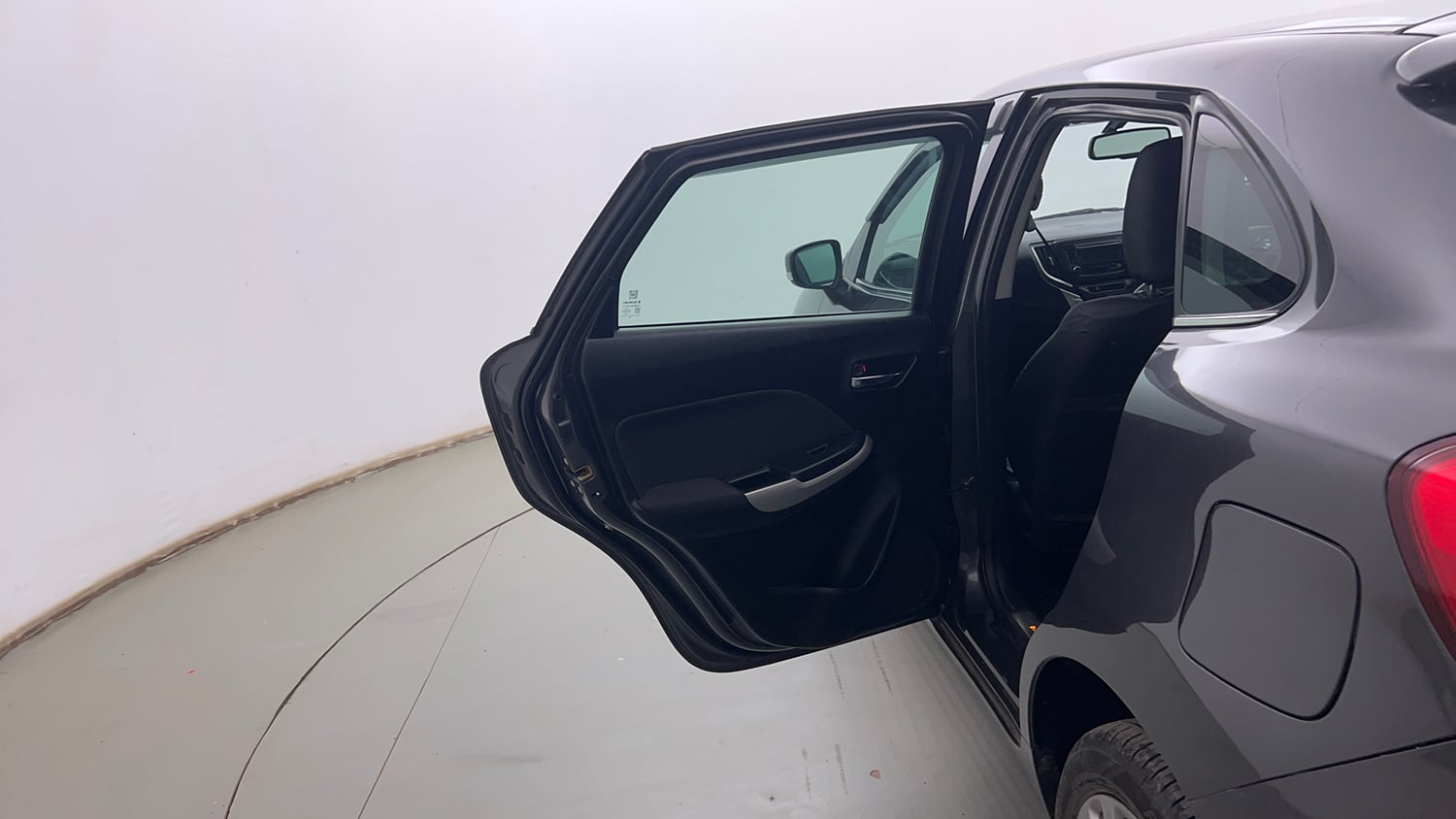 Used 2018 Maruti Suzuki Baleno Zeta 1.2 AT Petrol Automatic interior LEFT REAR DOOR OPEN VIEW