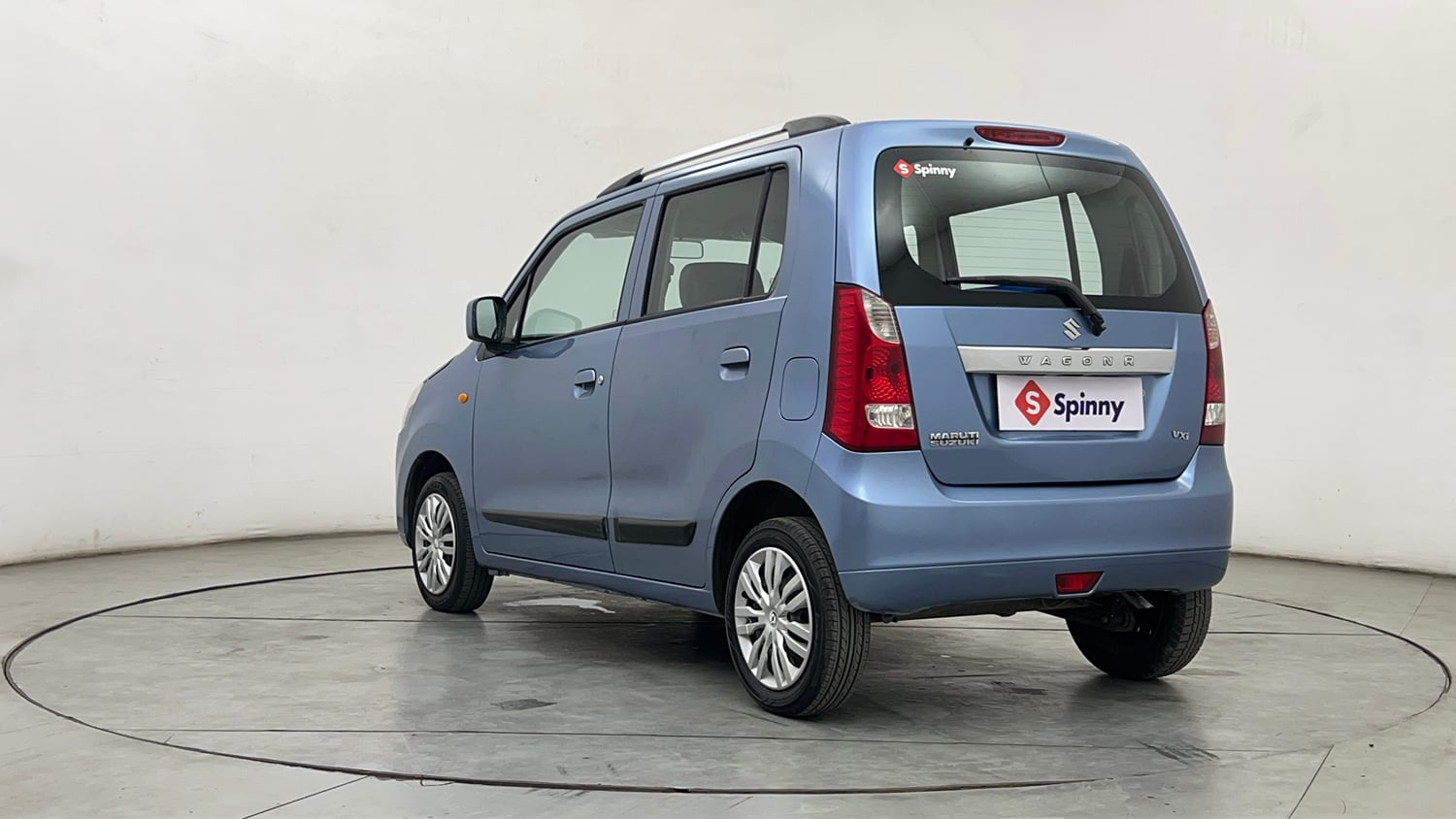 Used 2012 Maruti Suzuki Wagon R 1.0 VXi Petrol Manual exterior LEFT REAR CORNER VIEW