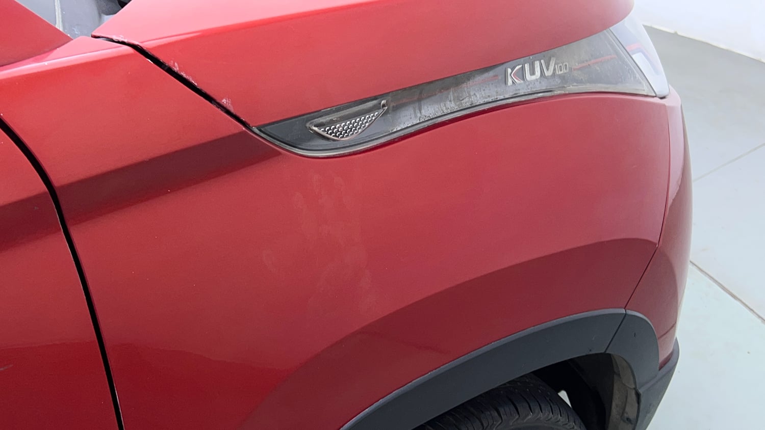 Used 2017 Mahindra KUV100 K6 6 STR Petrol Manual dents MINOR SCRATCH