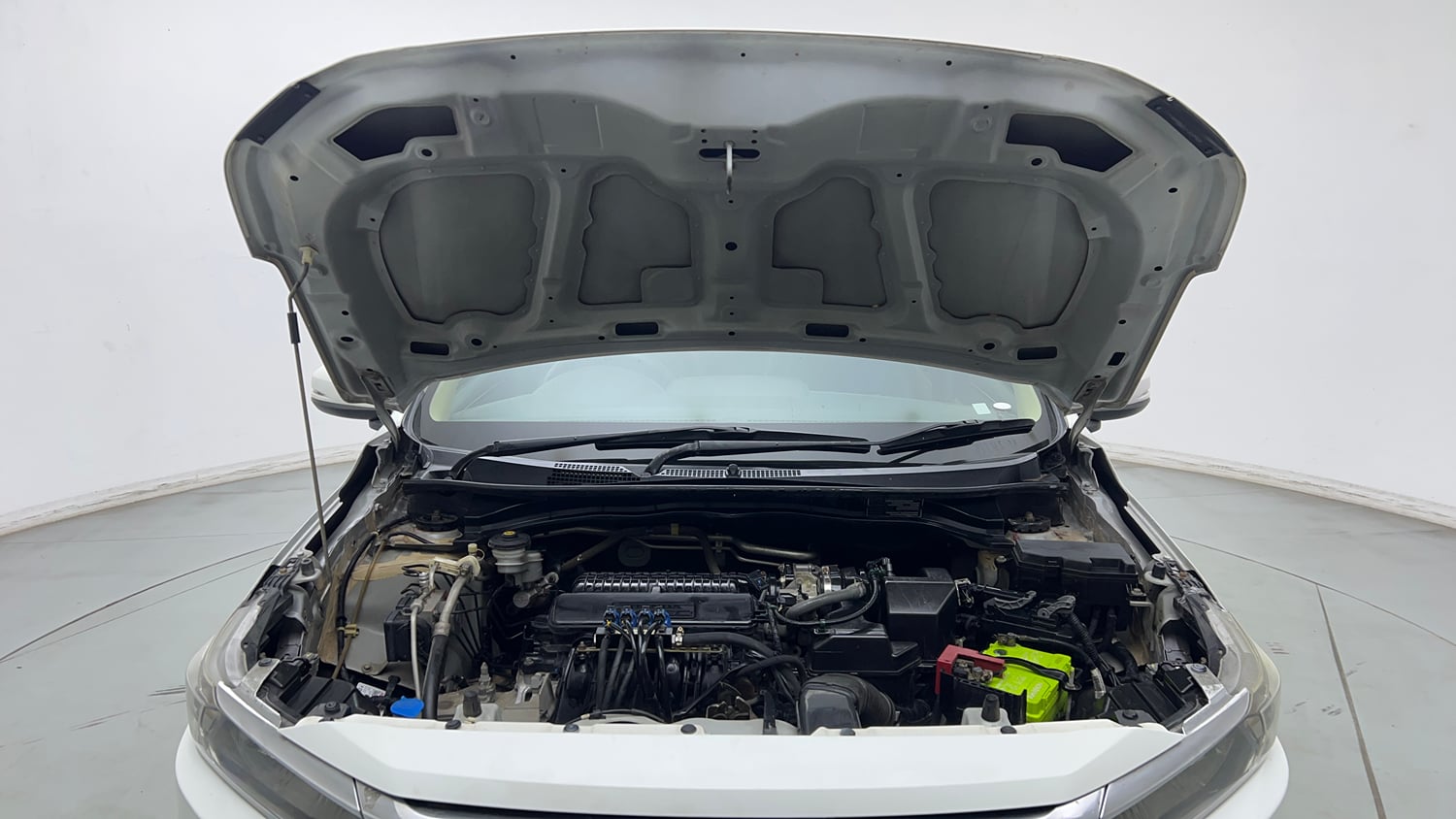 Used 2019 Honda Amaze 1.2 S CVT Petrol Petrol Automatic engine ENGINE & BONNET OPEN FRONT VIEW