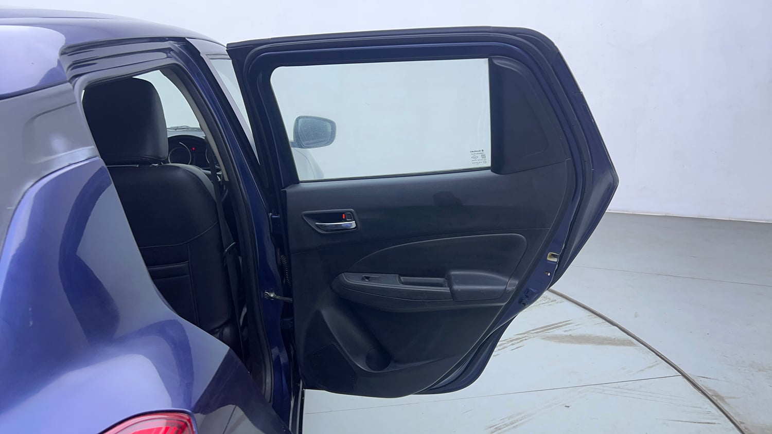 Used 2019 Maruti Suzuki Swift VXi AMT Petrol Automatic interior RIGHT REAR DOOR OPEN VIEW