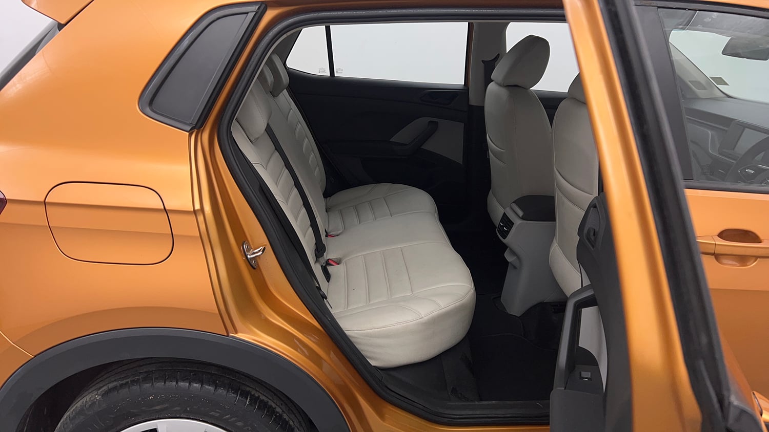 Used 2022 Skoda Kushaq Active 1.0 TSI MT Petrol Manual interior RIGHT SIDE REAR DOOR CABIN VIEW