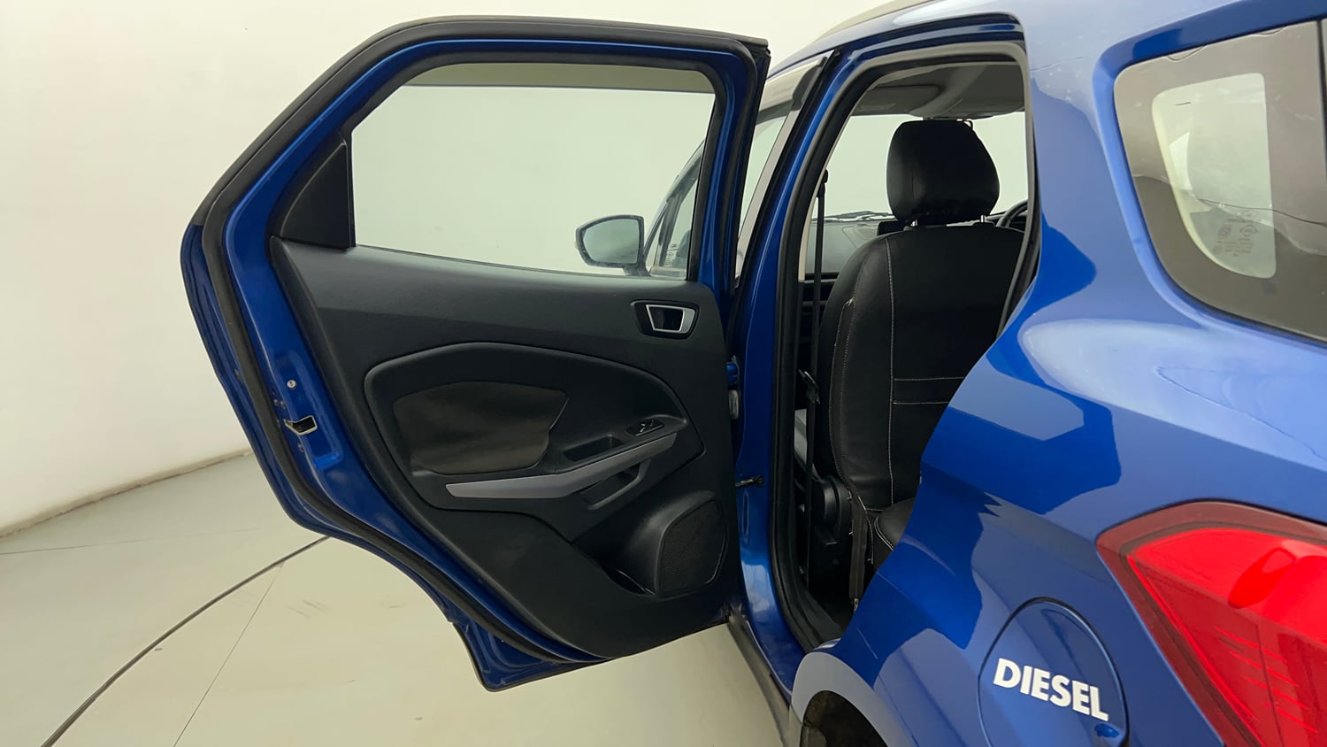Used 2017 Ford EcoSport Titanium 1.5L TDCi Diesel Manual interior LEFT REAR DOOR OPEN VIEW