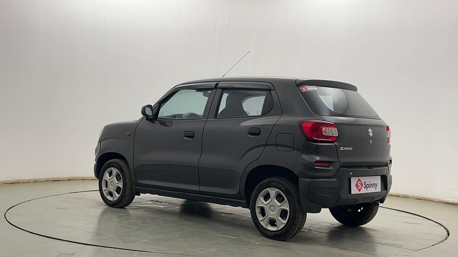 Used 2022 Maruti Suzuki S-Presso VXi (O) Petrol Manual exterior LEFT REAR CORNER VIEW