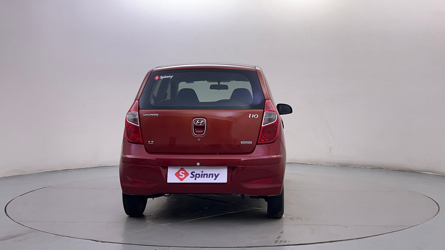 Used 2012 Hyundai i10 Magna 1.2 Kappa2 Petrol Manual exterior BACK VIEW