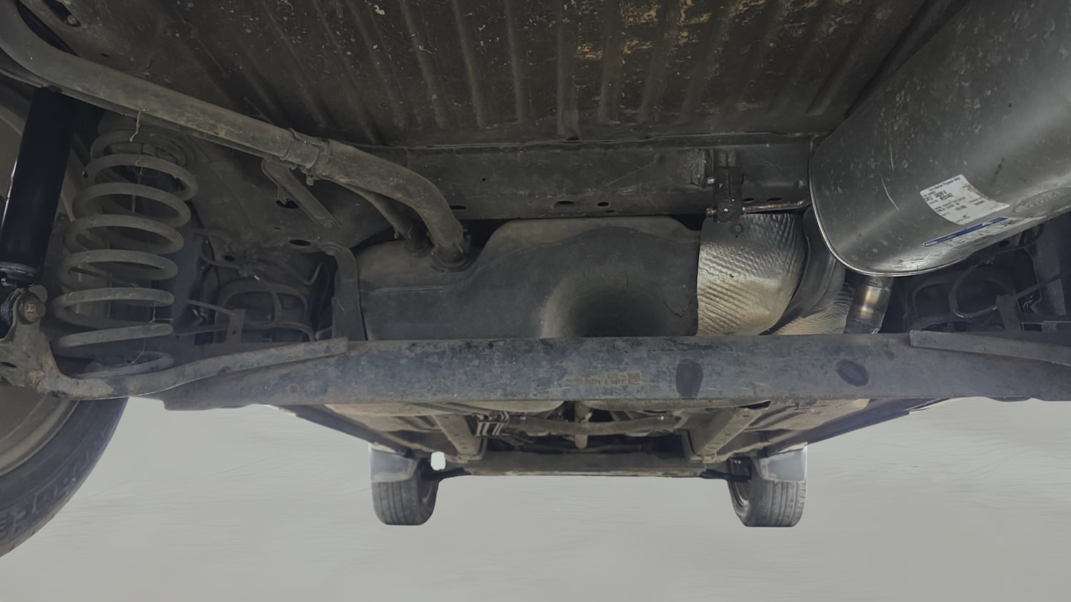 Used 2015 Ford EcoSport Titanium 1.5 TDCi Diesel Manual extra REAR UNDERBODY VIEW (TAKEN FROM REAR)