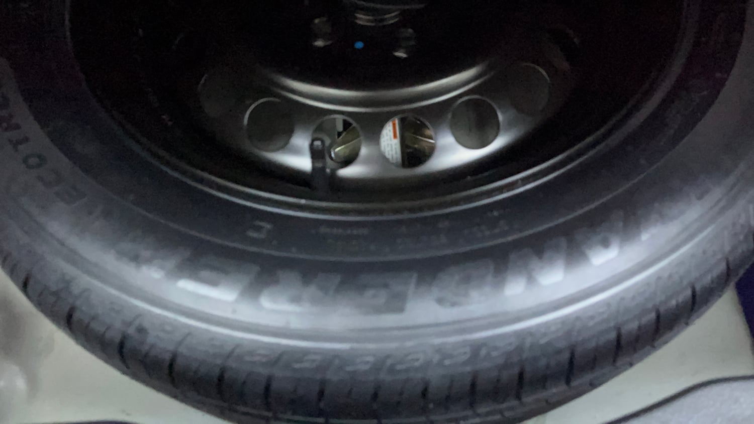 Used 2023 Maruti Suzuki Brezza ZXi Plus Petrol Manual tyres SPARE TYRE VIEW