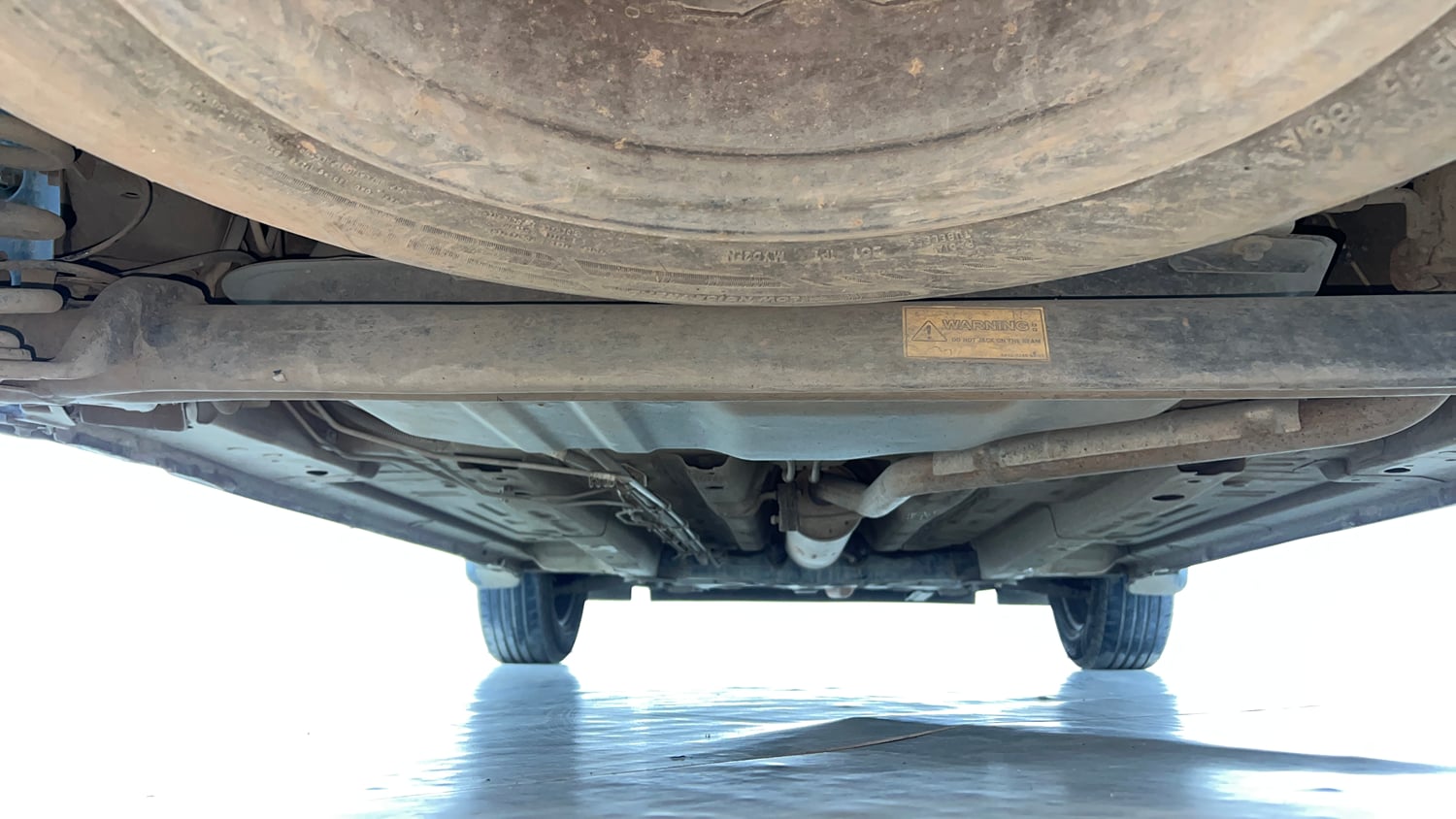 Used 2024 Tata Punch Adventure iCNG Cng Manual extra REAR UNDERBODY VIEW (TAKEN FROM REAR)