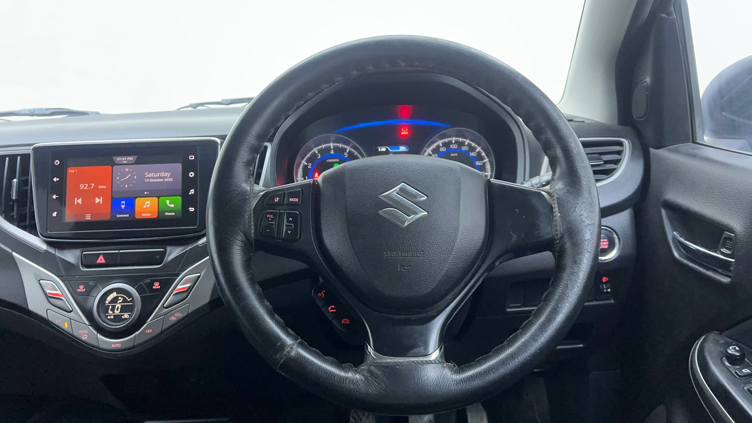 Used 2021 Maruti Suzuki Baleno Zeta Petrol Manual interior STEERING VIEW