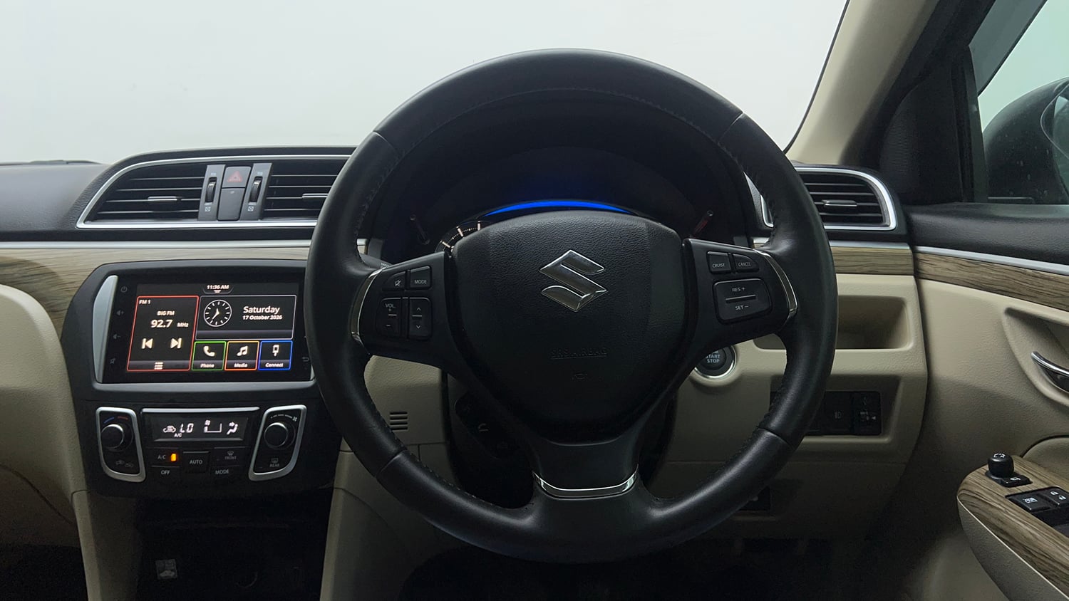 Used 2023 Maruti Suzuki Ciaz Alpha 1.5 Petrol Manual interior STEERING VIEW