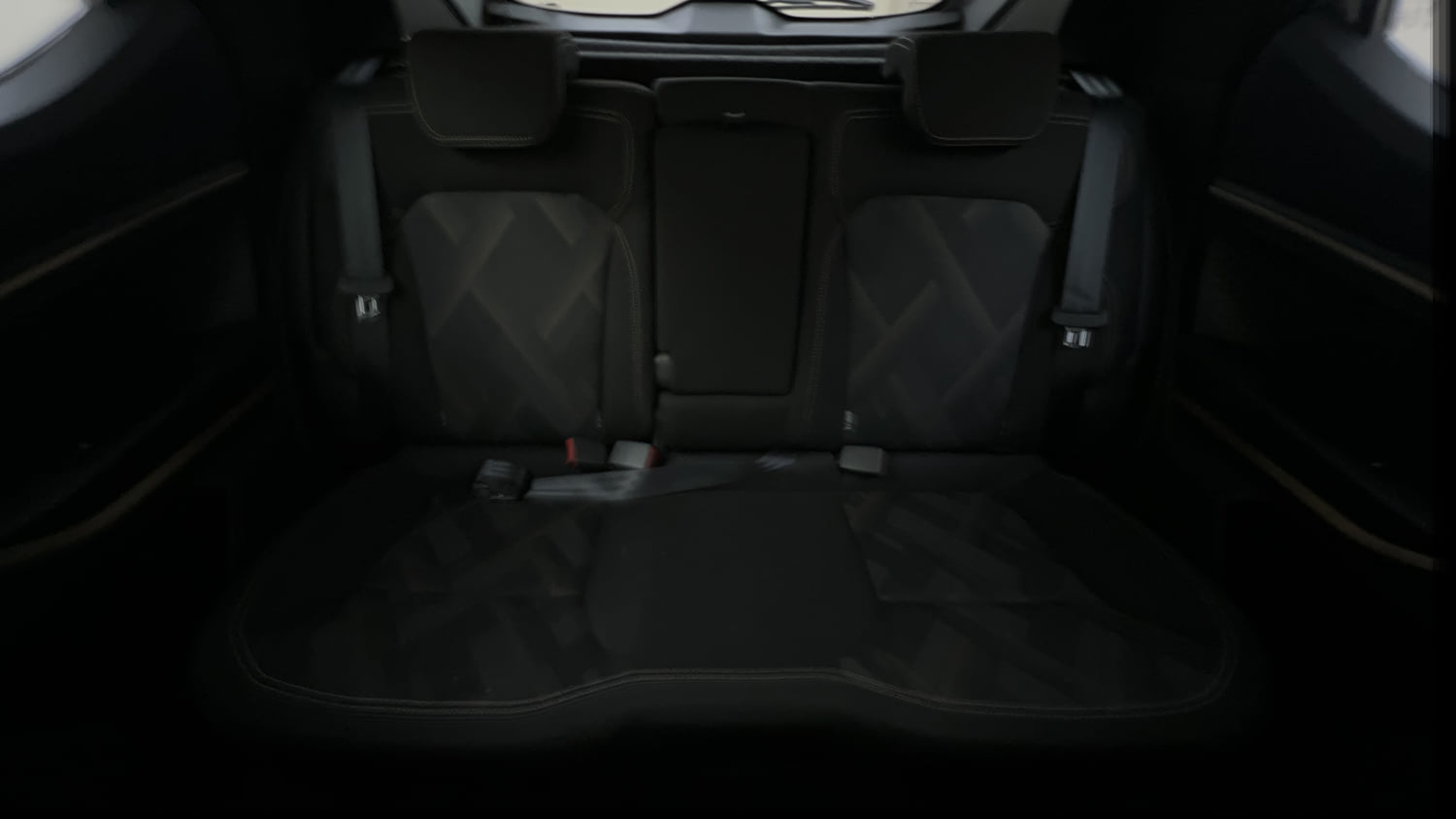 Used 2021 Renault Kiger RXT MT Dual Tone Petrol Manual interior REAR SEAT CONDITION VIEW