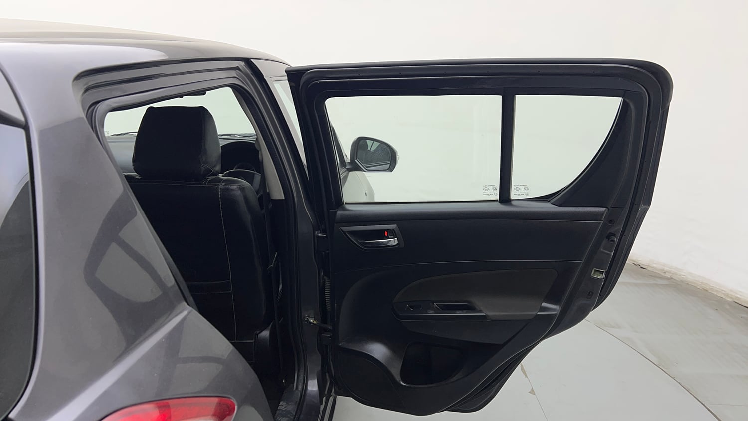 Used 2015 Maruti Suzuki Swift VXi Petrol Manual interior RIGHT REAR DOOR OPEN VIEW