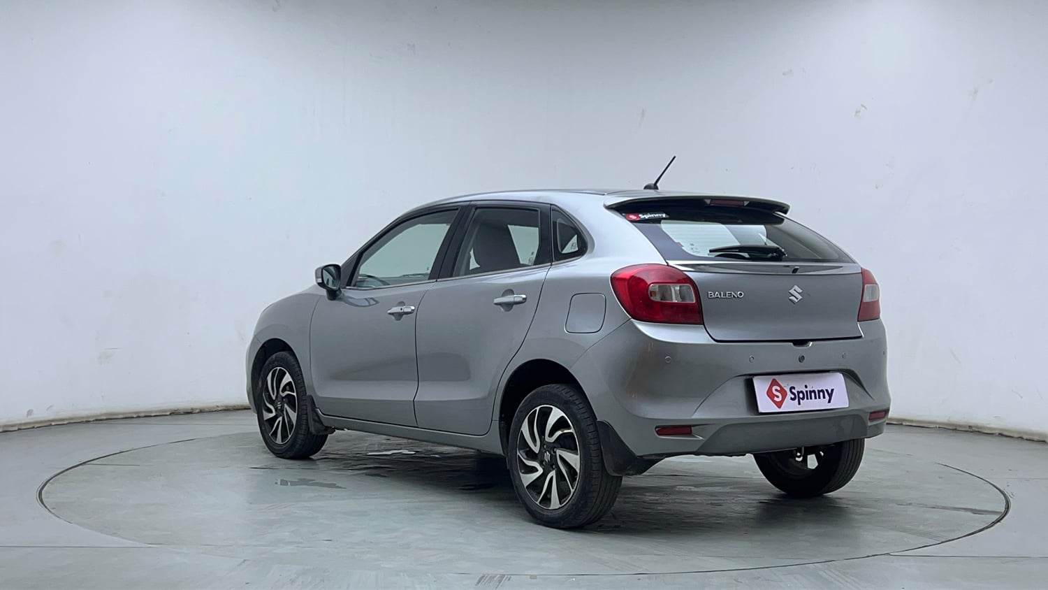 Used 2021 Maruti Suzuki Baleno Zeta Petrol Manual exterior LEFT REAR CORNER VIEW