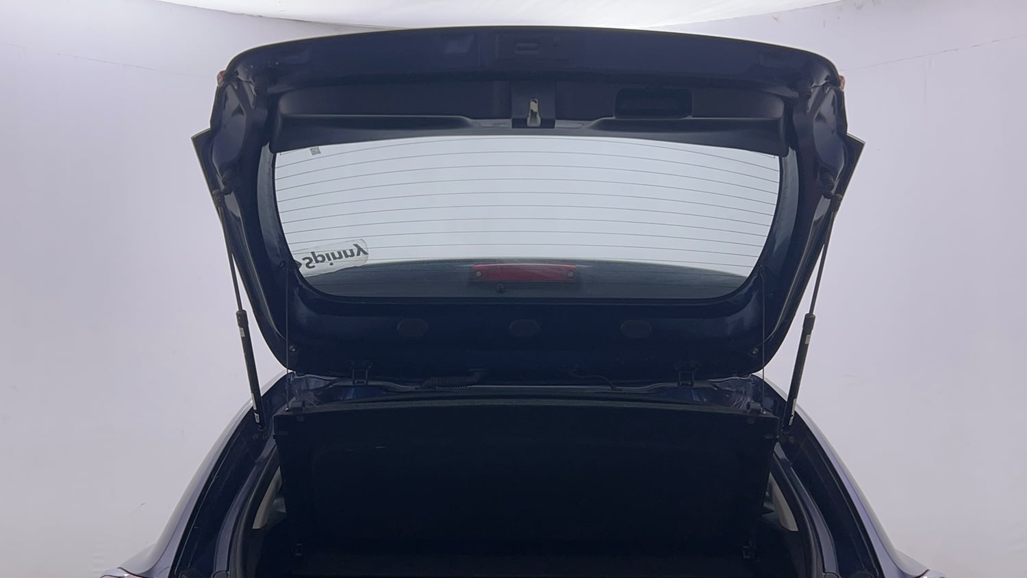 Used 2023 Toyota Glanza V AMT Petrol Automatic interior DICKY DOOR OPEN VIEW