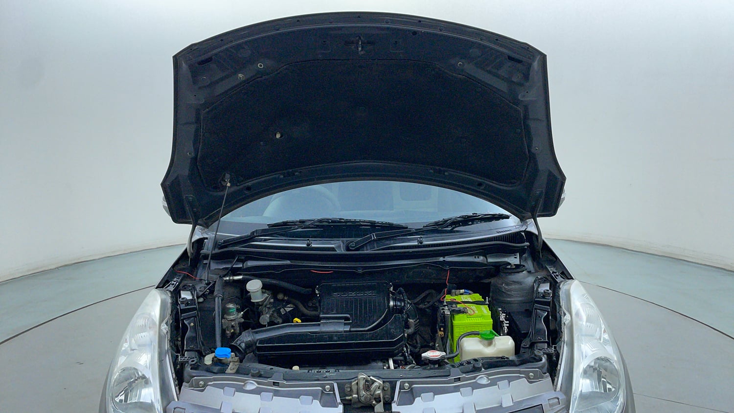 Used 2012 Maruti Suzuki Swift VXi Petrol Manual engine ENGINE & BONNET OPEN FRONT VIEW