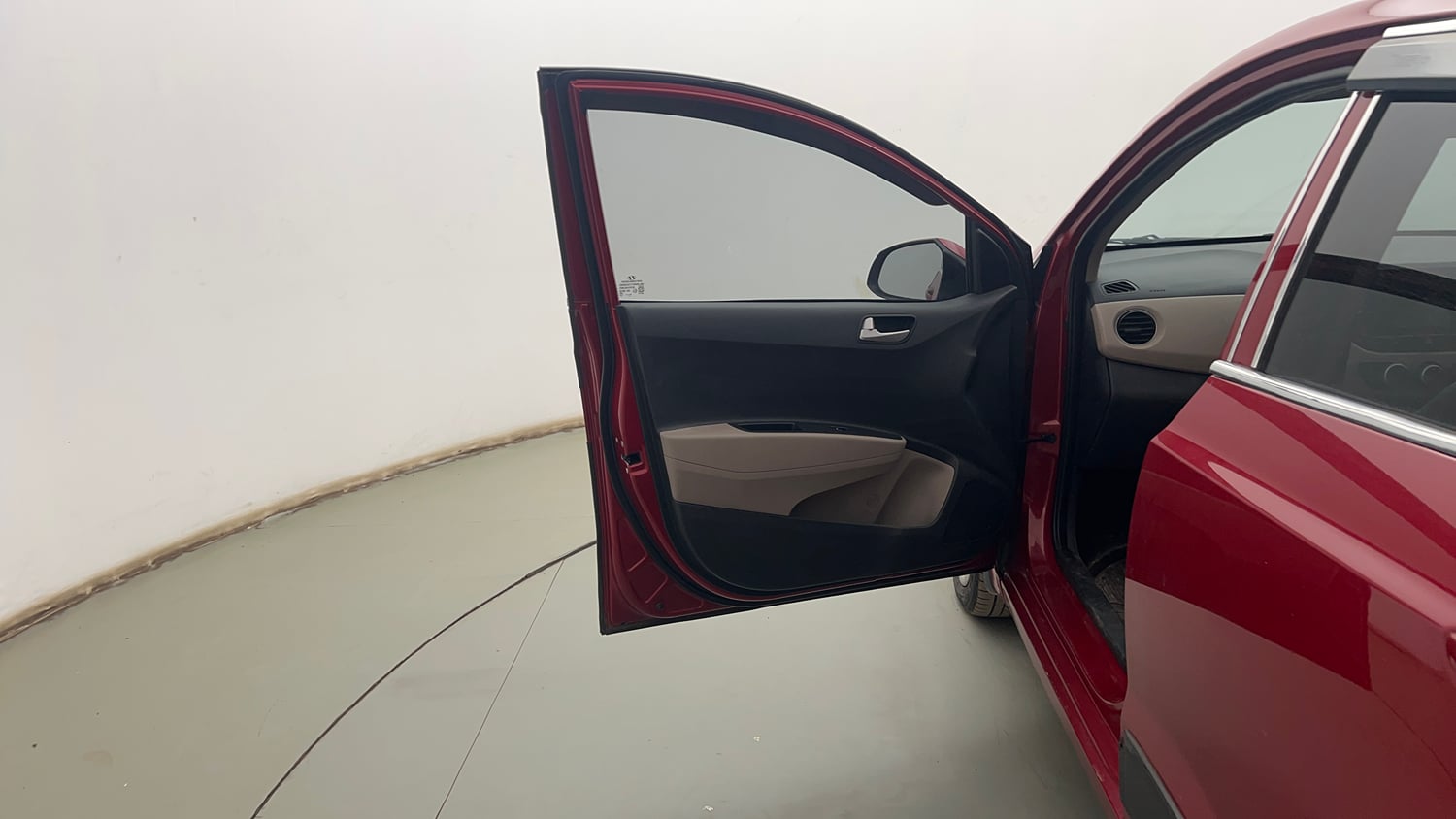 Used 2017 Hyundai Grand i10 Sportz 1.2 Kappa VTVT Petrol Manual interior LEFT FRONT DOOR OPEN VIEW
