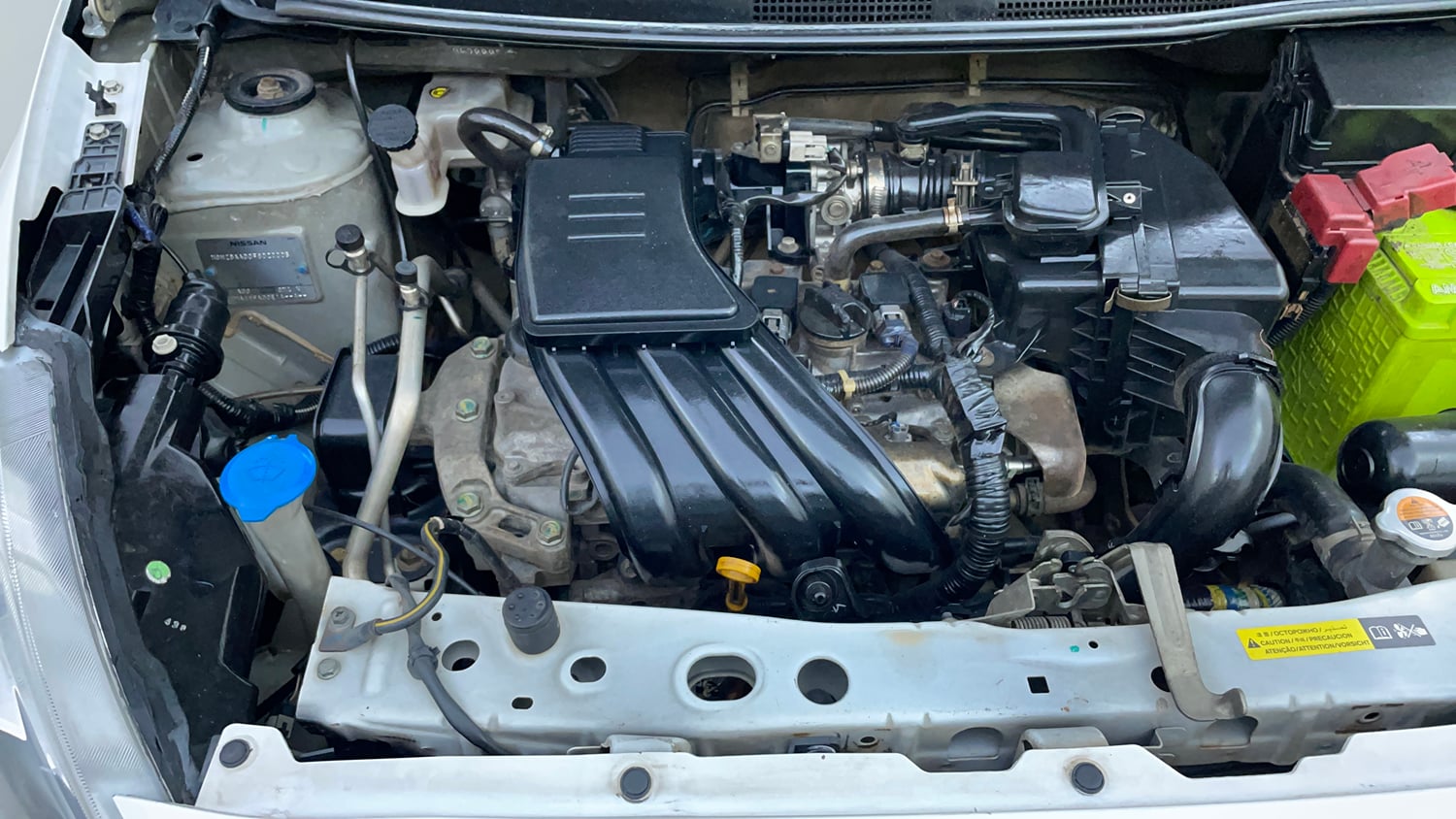 Used 2016 Datsun GO T Petrol Manual engine ENGINE RIGHT SIDE VIEW