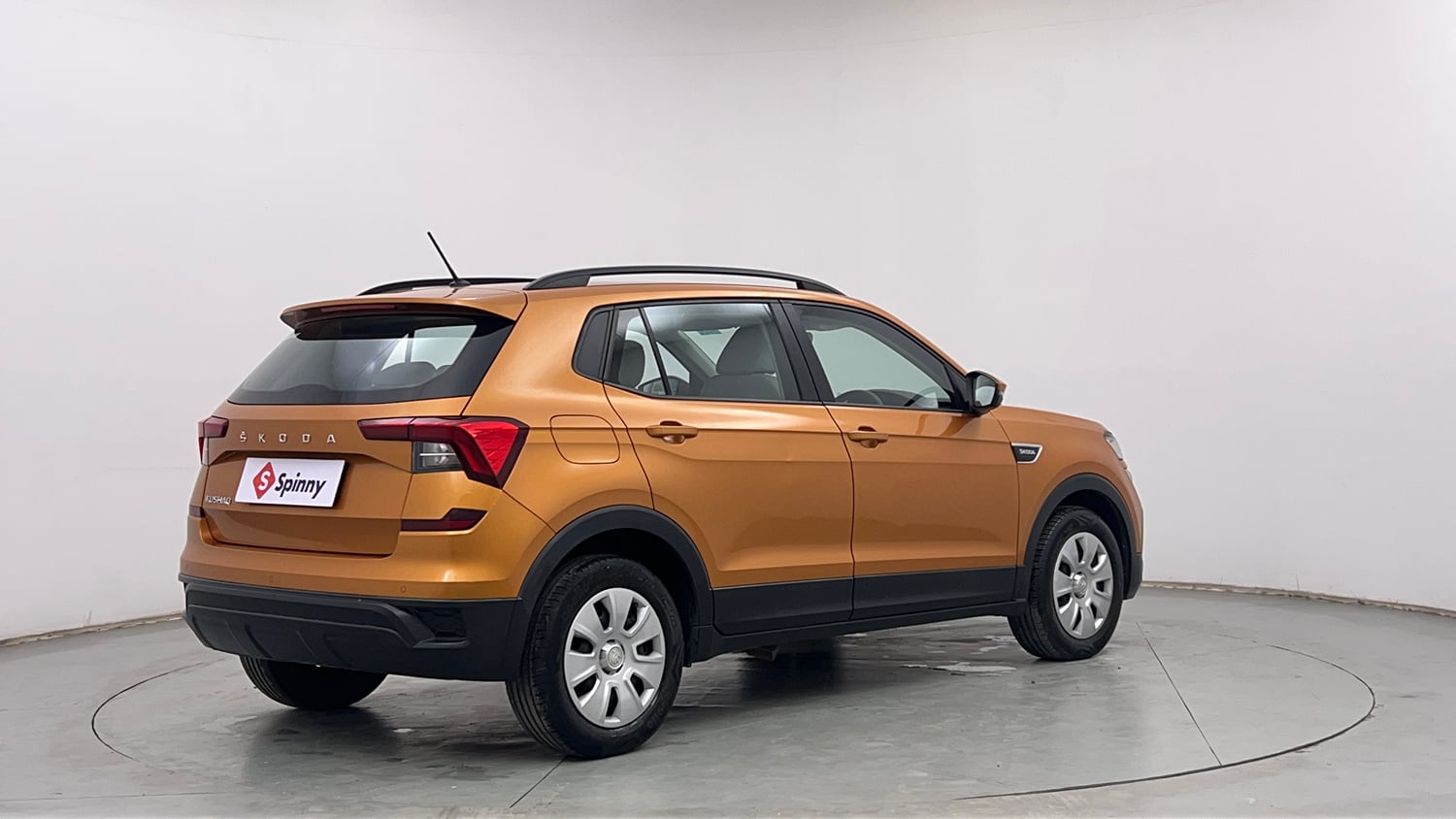 Used 2022 Skoda Kushaq Active 1.0 TSI MT Petrol Manual exterior RIGHT REAR CORNER VIEW