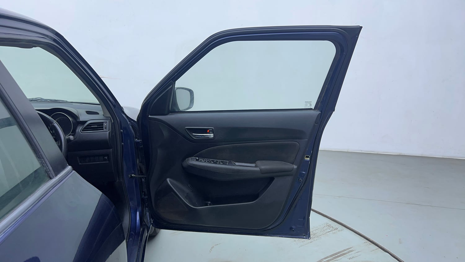 Used 2019 Maruti Suzuki Swift VXi AMT Petrol Automatic interior RIGHT FRONT DOOR OPEN VIEW