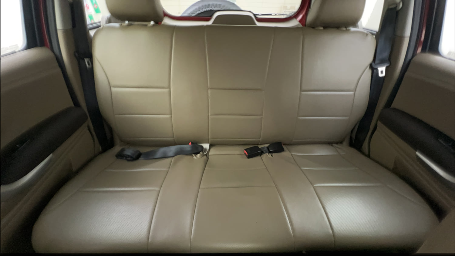 Used 2016 Mahindra TUV300 T8 Diesel Manual interior REAR SEAT CONDITION VIEW