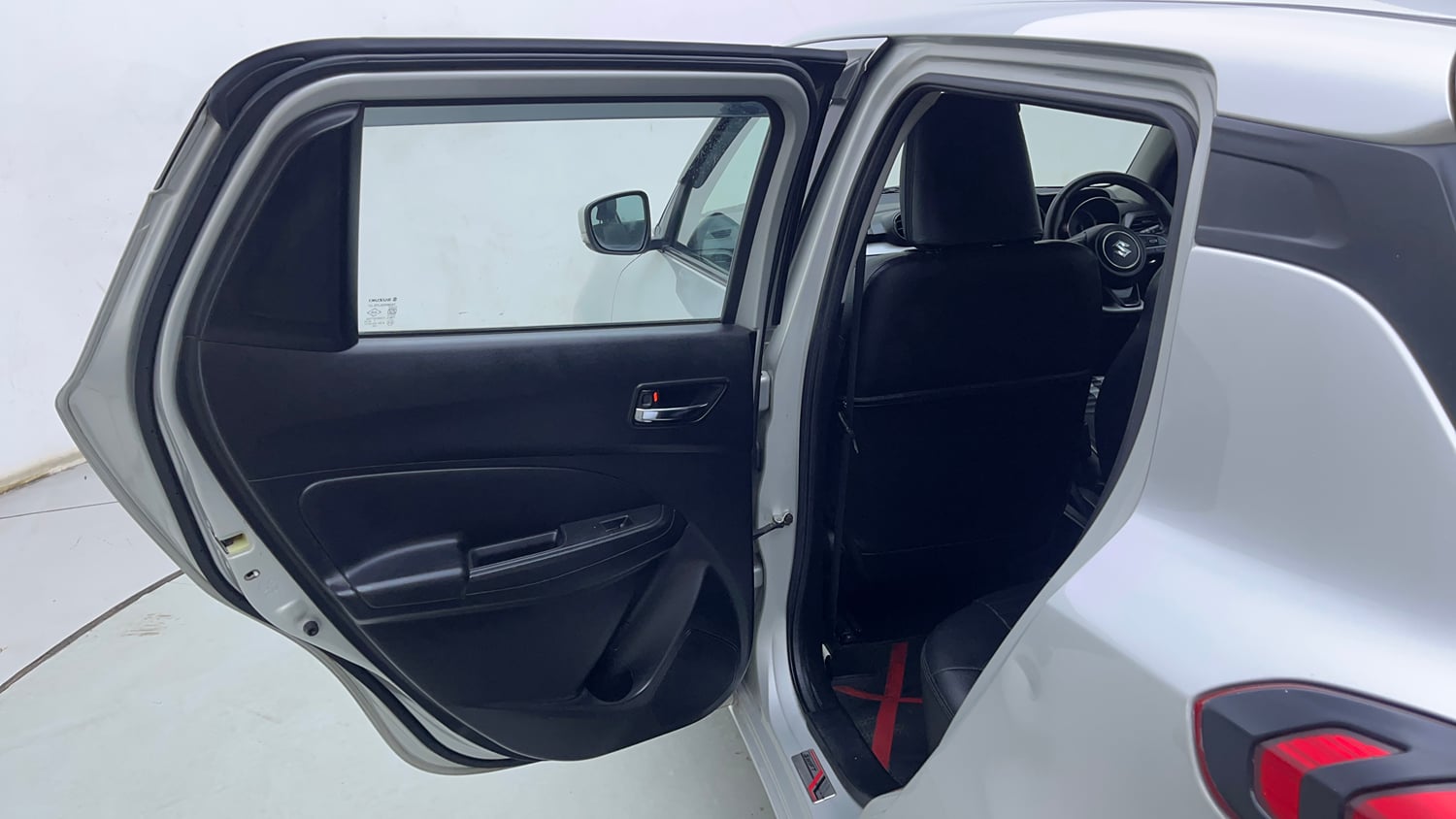 Used 2022 Maruti Suzuki Swift ZXi Plus Petrol Manual interior LEFT REAR DOOR OPEN VIEW