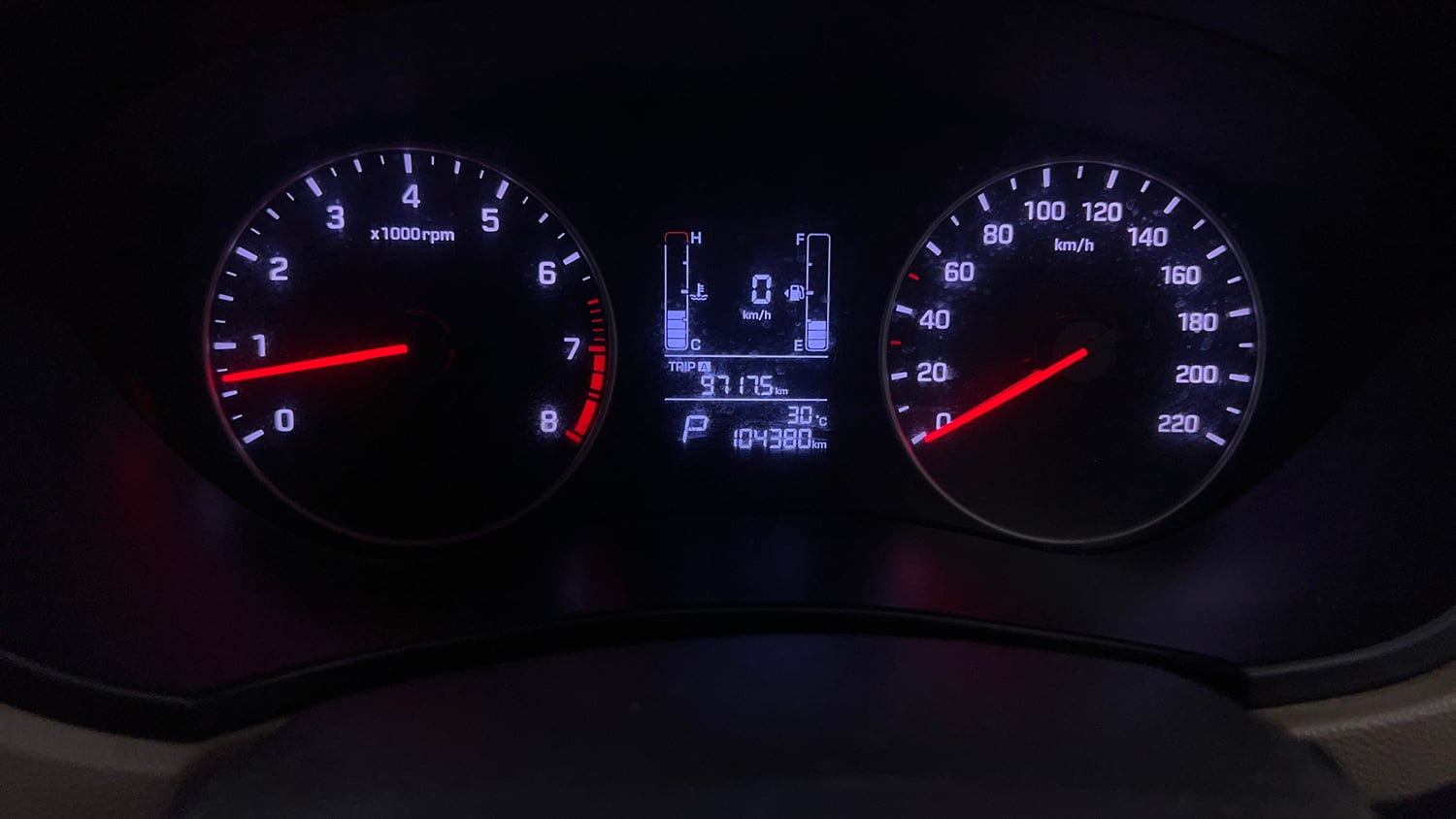 Used 2018 Hyundai Elite i20 Asta 1.2 AT Petrol Automatic interior CLUSTERMETER VIEW