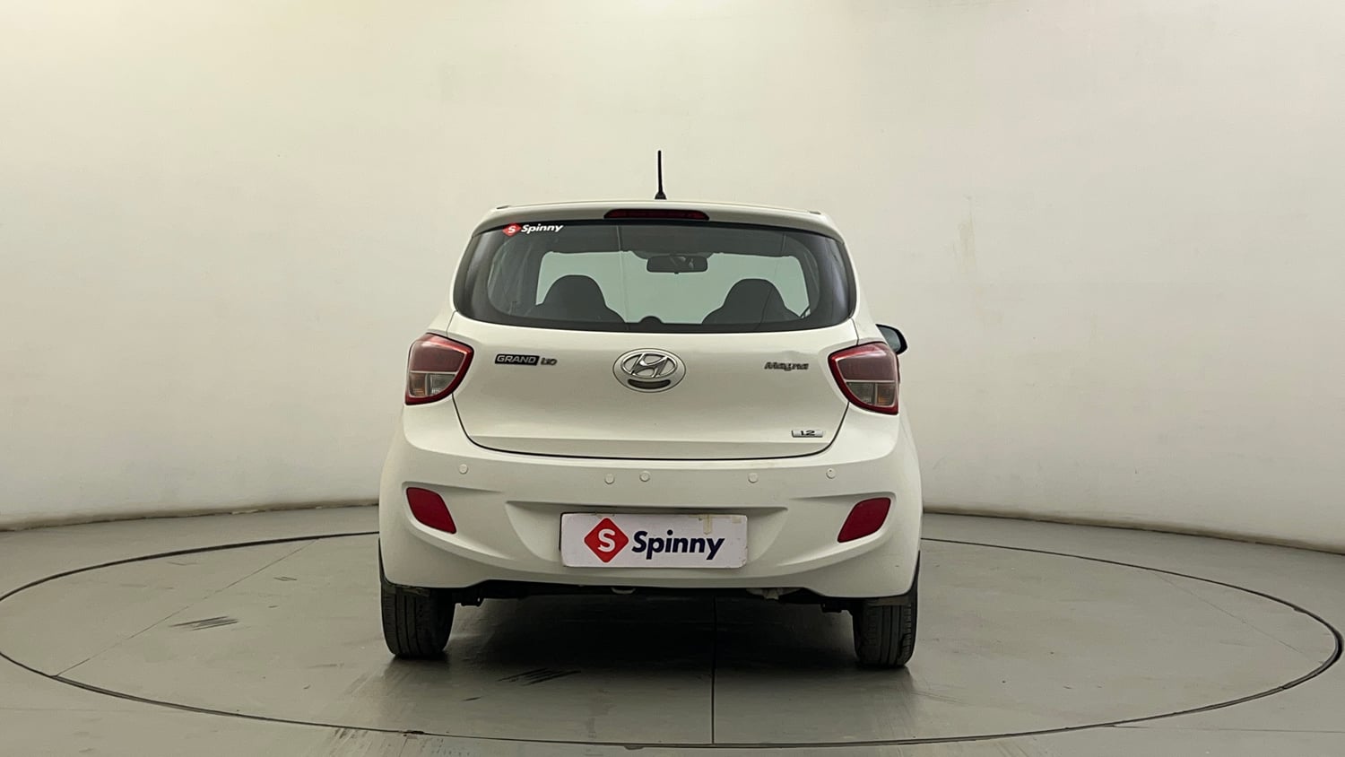 Used 2015 Hyundai Grand i10 Magna 1.2 Kappa VTVT Petrol Manual exterior BACK VIEW