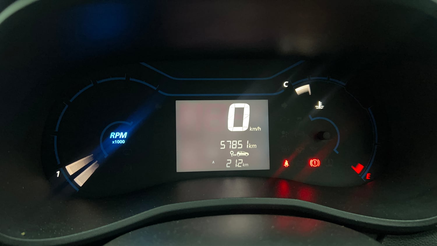 Used 2022 Renault Kwid CLIMBER 1.0 (O) Petrol Manual interior CLUSTERMETER VIEW