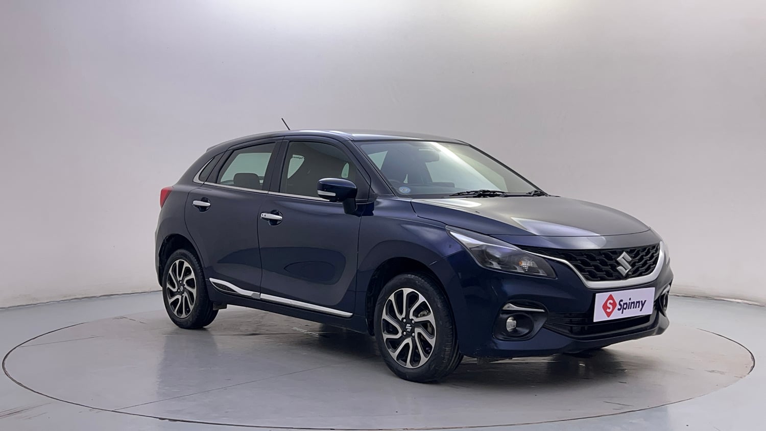 Used 2022 Maruti Suzuki Baleno Alpha AGS Petrol Automatic exterior RIGHT FRONT CORNER VIEW
