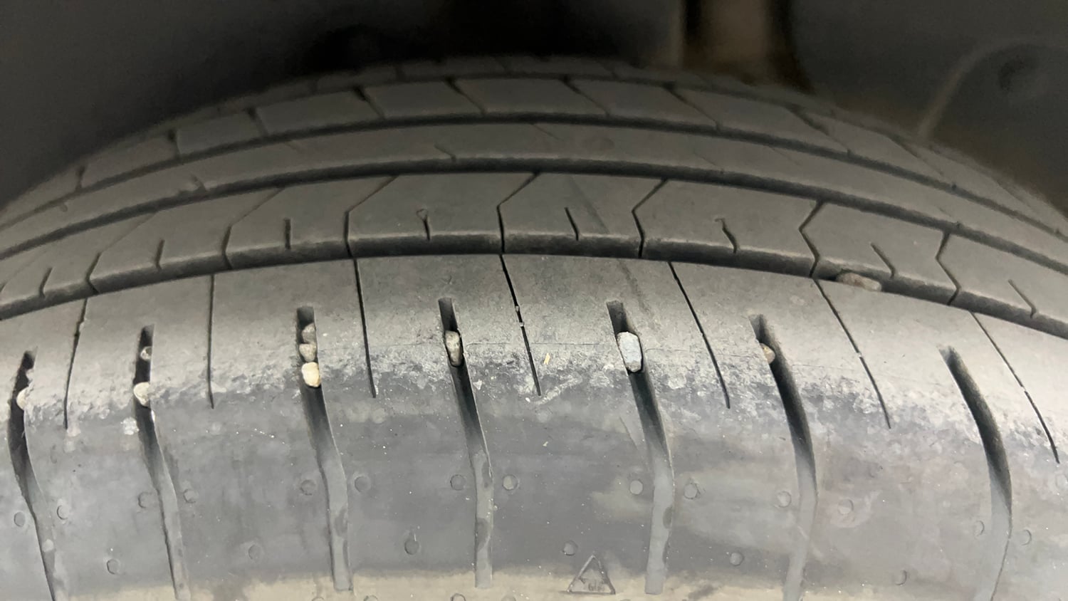 Used 2024 Hyundai Creta S Plus 1.5 Petrol Knight Petrol Manual tyres LEFT REAR TYRE TREAD VIEW