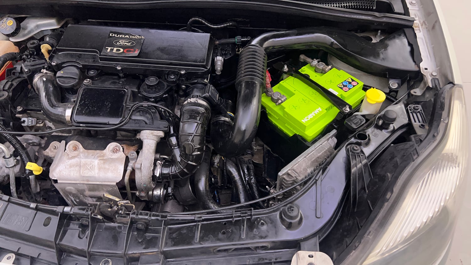 Used 2012 Ford Figo Duratorq Diesel EXI 1.4 Diesel Manual engine ENGINE LEFT SIDE VIEW