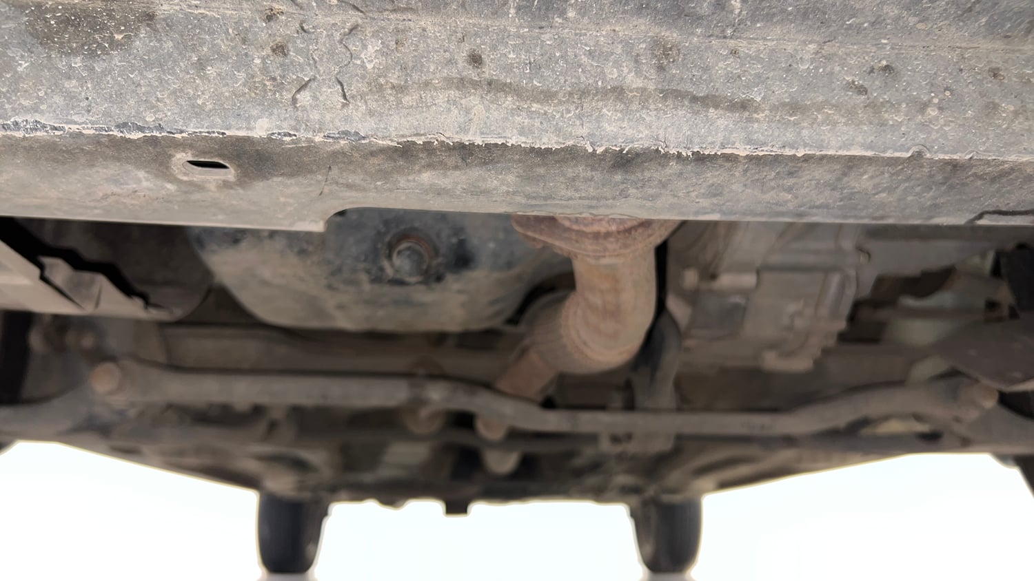 Used 2022 Tata Tiago XZ Plus Petrol Manual extra FRONT LEFT UNDERBODY VIEW