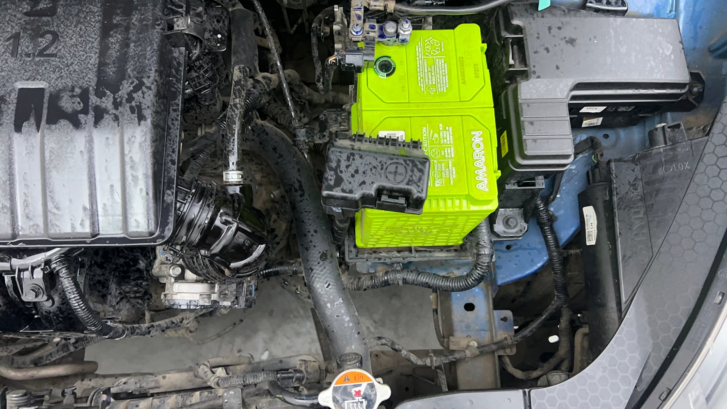 Used 2020 Hyundai Grand i10 Nios Asta 1.2 Kappa VTVT Petrol Manual engine ENGINE LEFT SIDE VIEW