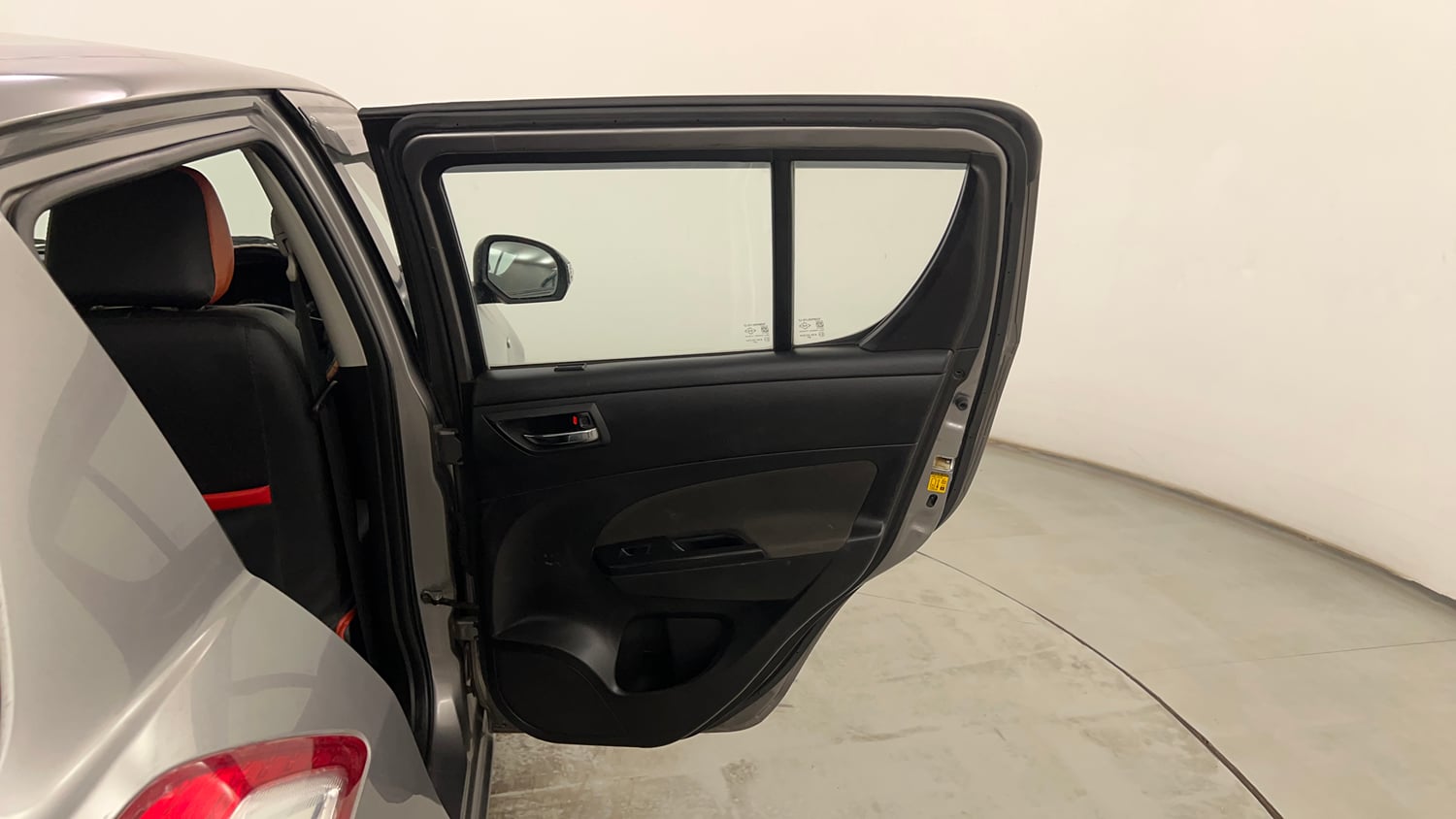Used 2016 Maruti Suzuki Swift ZXi Petrol Manual interior RIGHT REAR DOOR OPEN VIEW