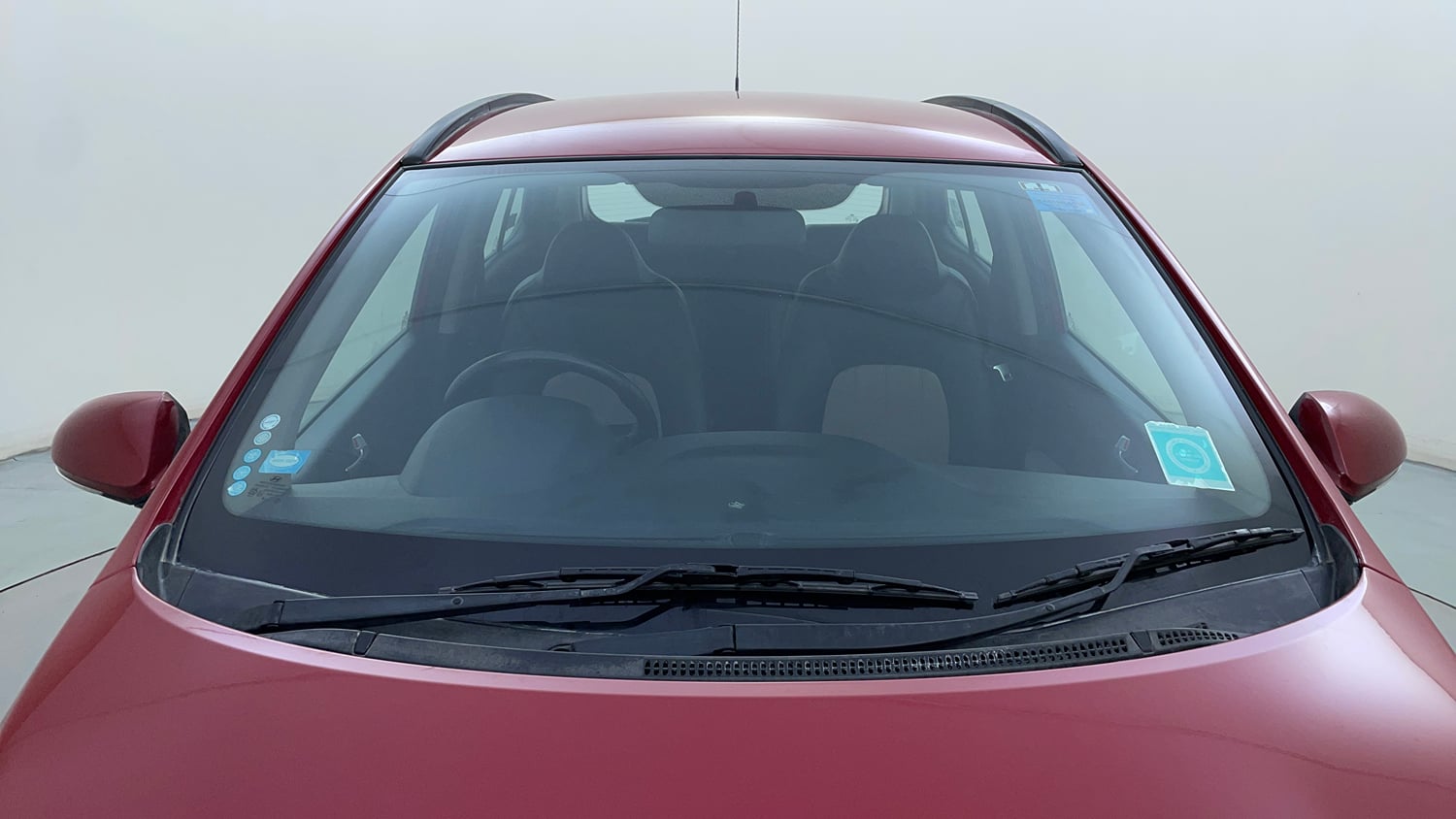 Used 2017 Hyundai Grand i10 Asta 1.2 Kappa VTVT Petrol Manual exterior FRONT WINDSHIELD VIEW