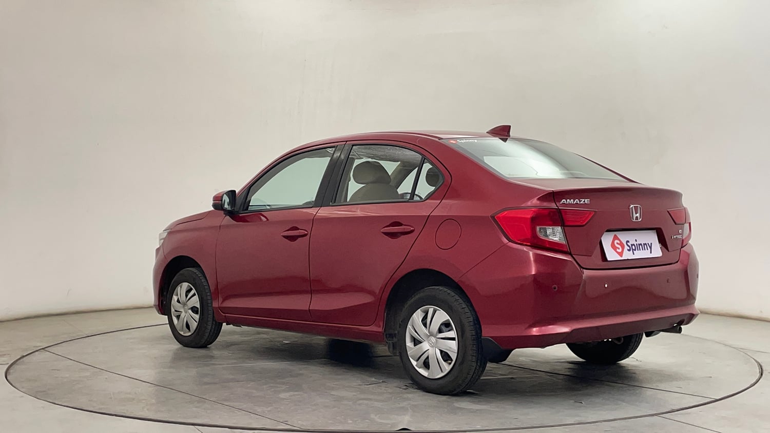 Used 2018 Honda Amaze 1.2 S CVT Petrol Petrol Automatic exterior LEFT REAR CORNER VIEW