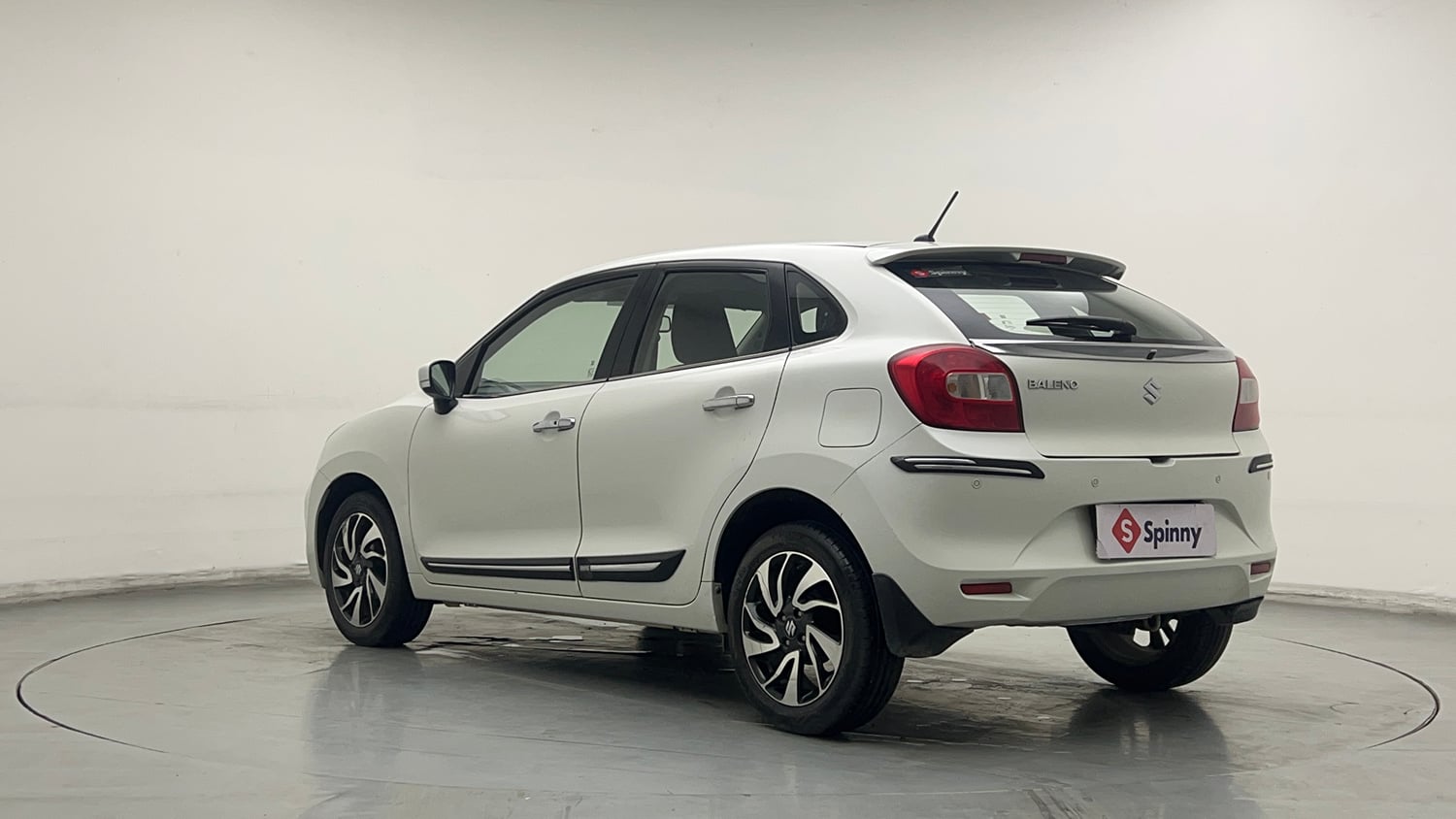 Used 2021 Maruti Suzuki Baleno Zeta Automatic Petrol Automatic exterior LEFT REAR CORNER VIEW
