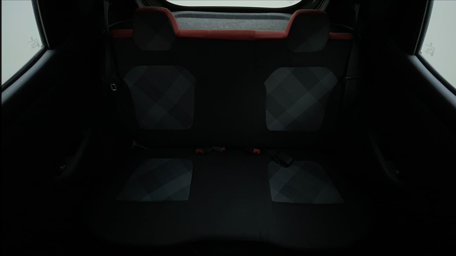 Used 2024 Renault Kwid RXT 1.0L Petrol Manual interior REAR SEAT CONDITION VIEW