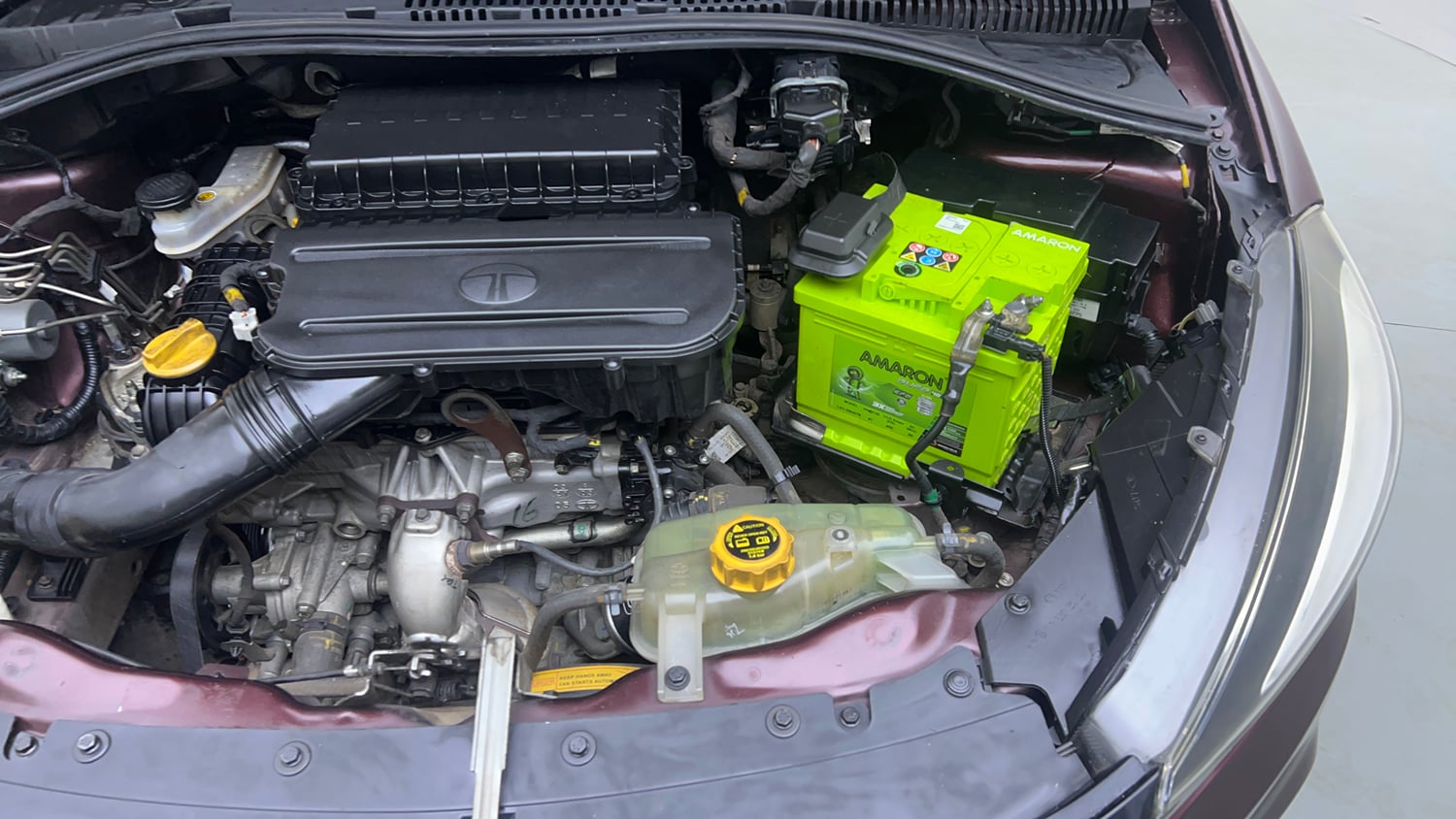 Used 2021 Tata Tigor XZ Plus Petrol Manual engine ENGINE LEFT SIDE VIEW